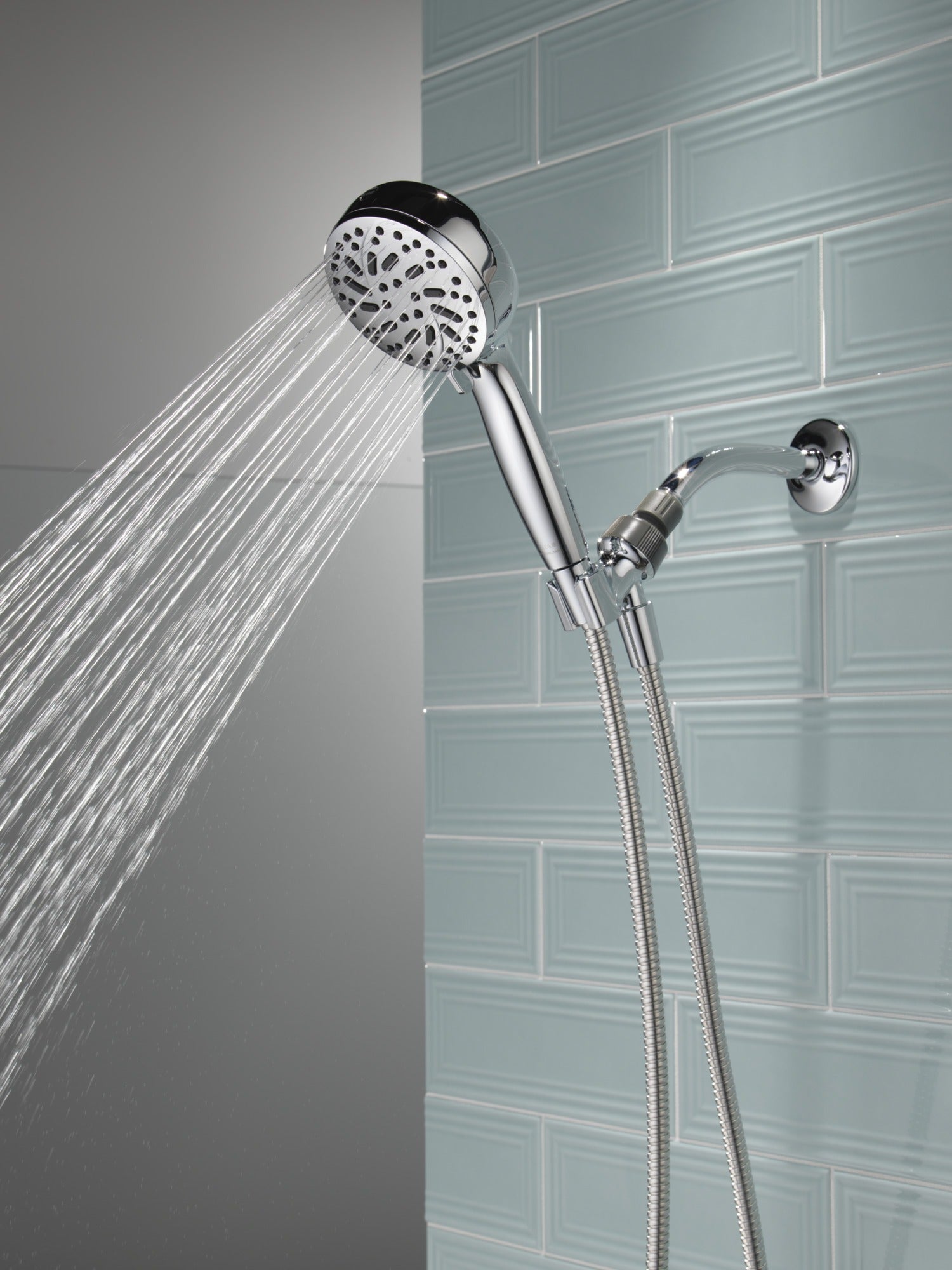 Delta Universal Showering Components 6-Setting Hand Shower with Cleaning Spray