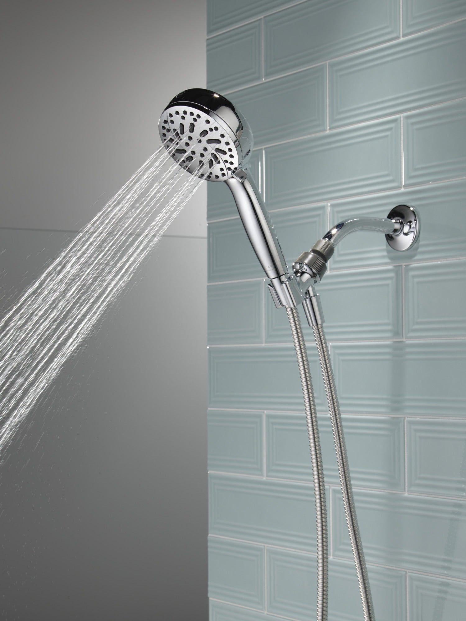 Delta Universal Showering Components 6-Setting Hand Shower with Cleaning Spray