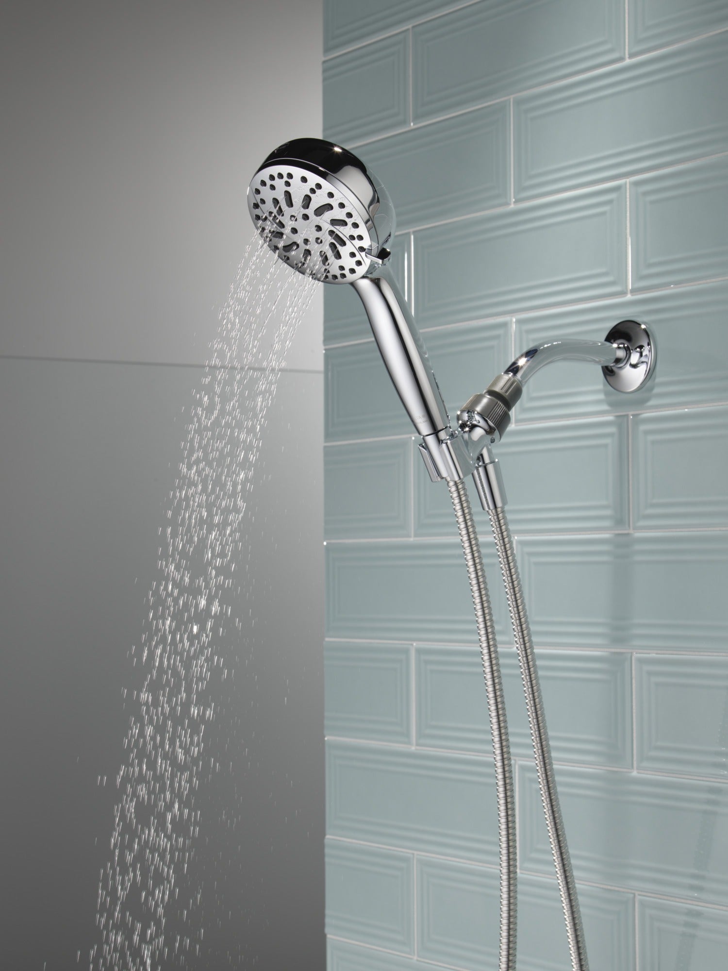 Delta Universal Showering Components 6-Setting Hand Shower with Cleaning Spray