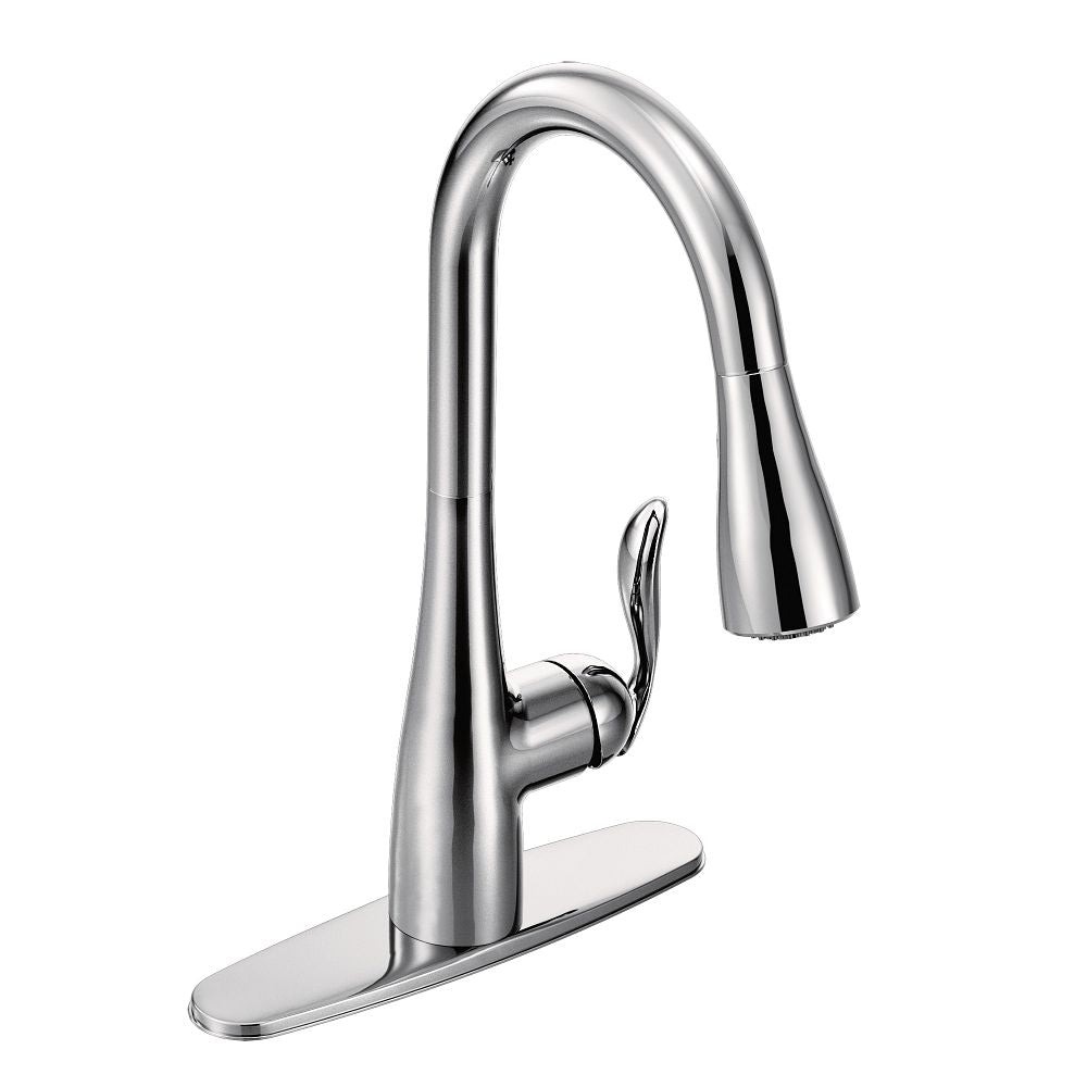 Arbor One-Handle High Arc Pulldown Kitchen Faucet