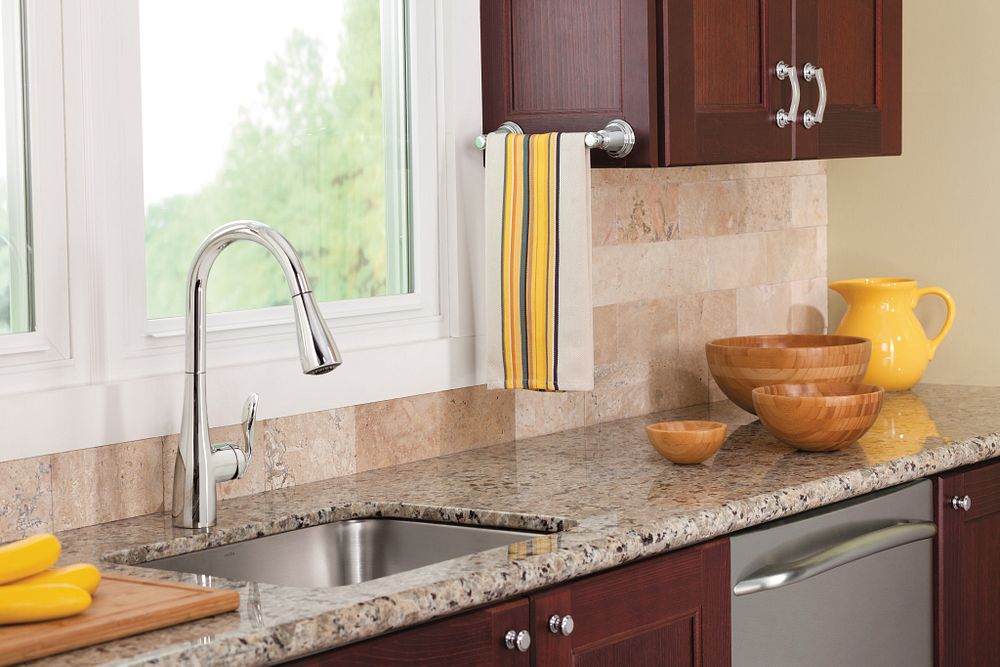 Arbor One-Handle High Arc Pulldown Kitchen Faucet