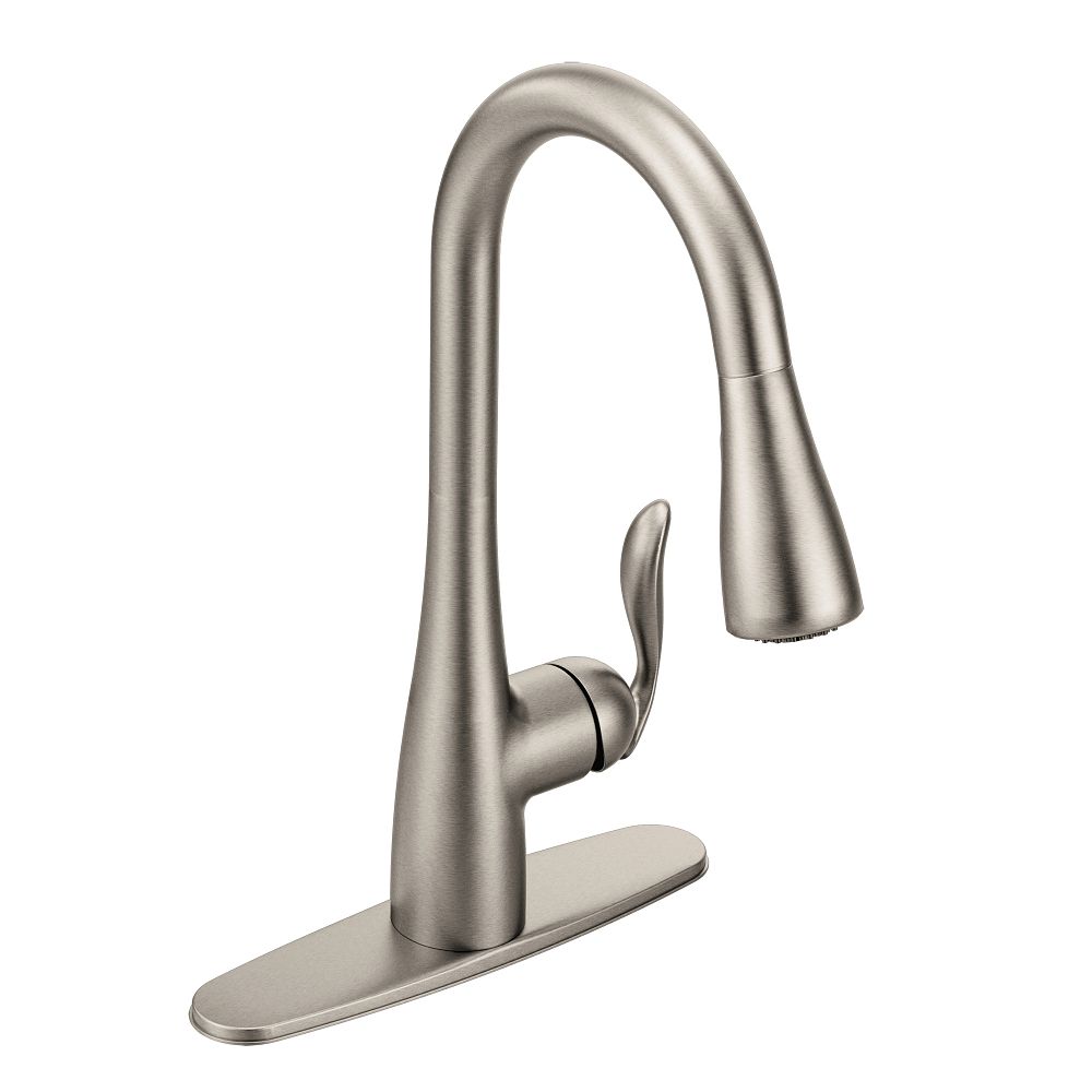 Arbor One-Handle High Arc Pulldown Kitchen Faucet