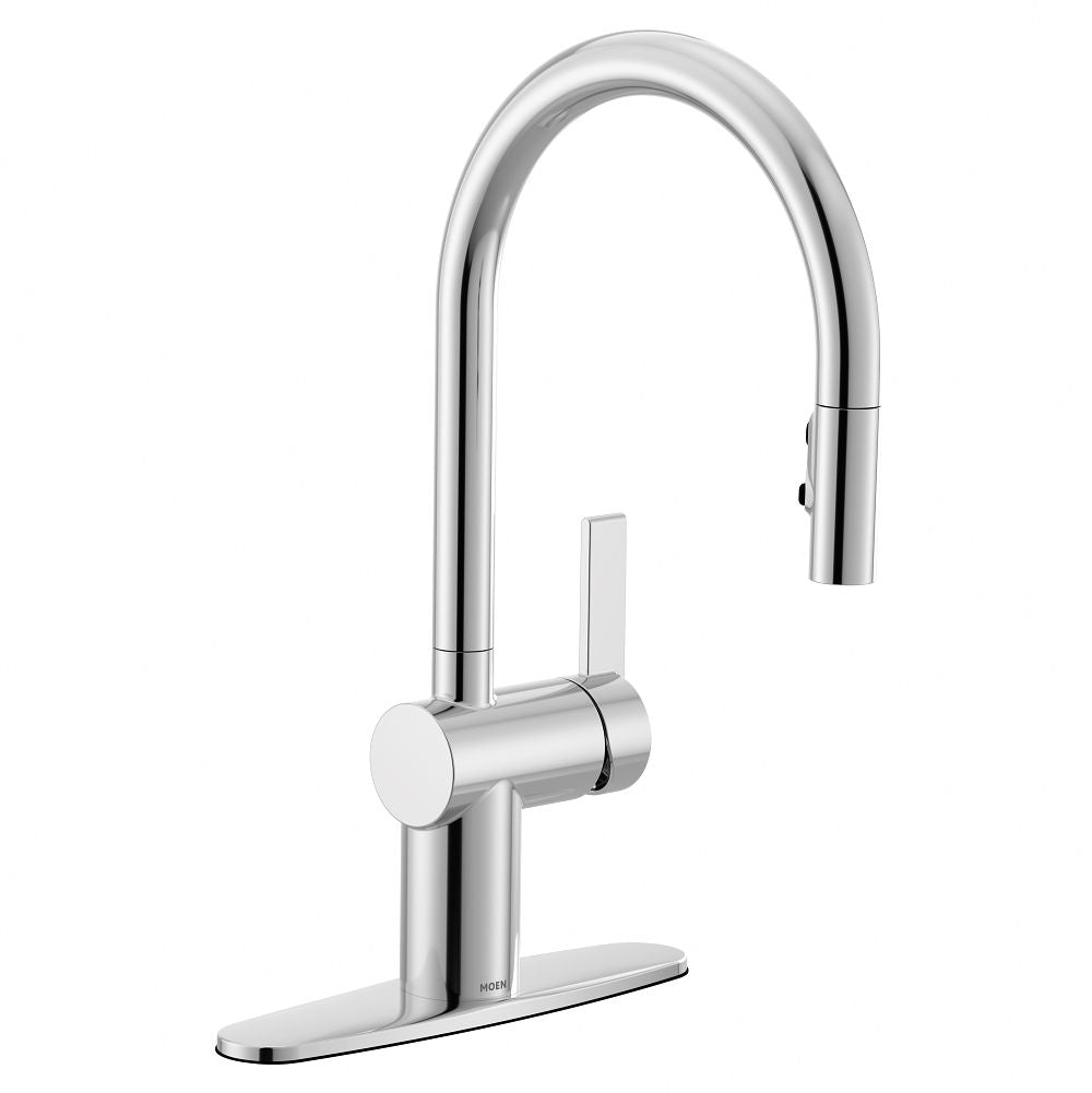 Cia One-Handle High Arc Pulldown Kitchen Faucet
