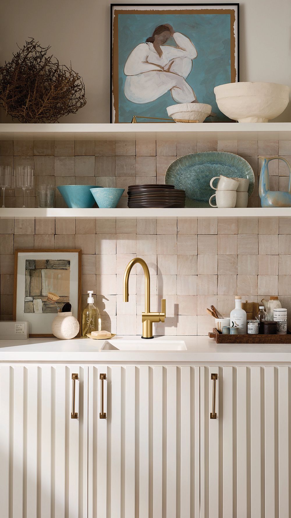 Cia One-Handle High Arc Pulldown Kitchen Faucet