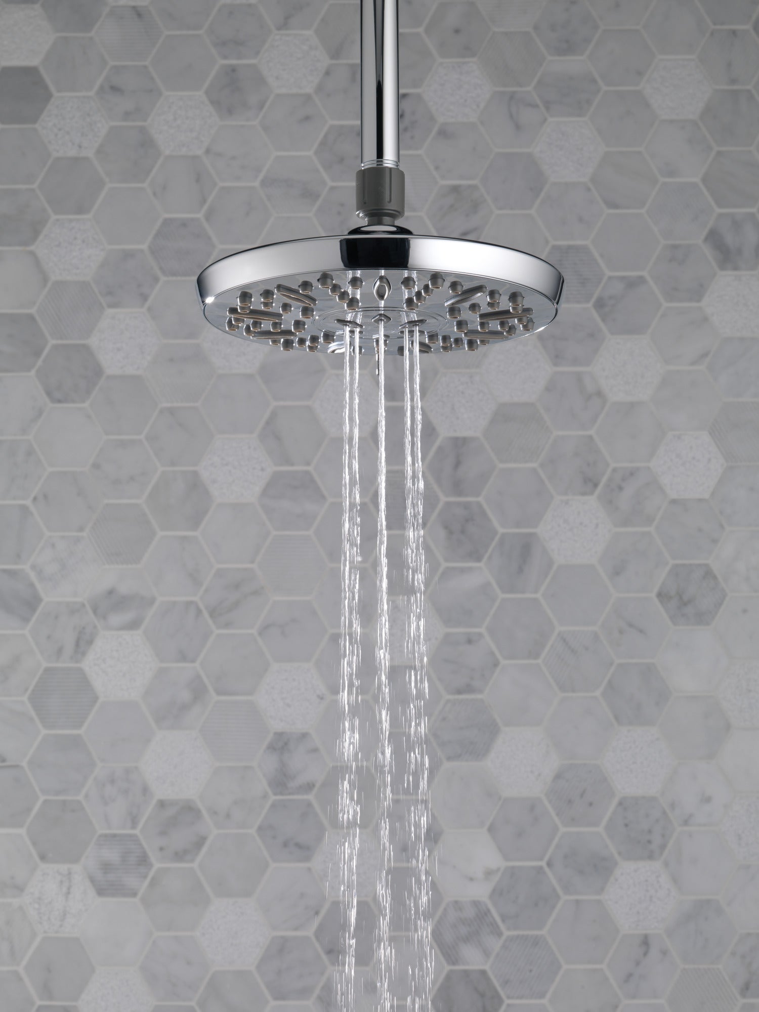 Peerless Universal Showering Components 3-Setting 7 Inch Shower Head