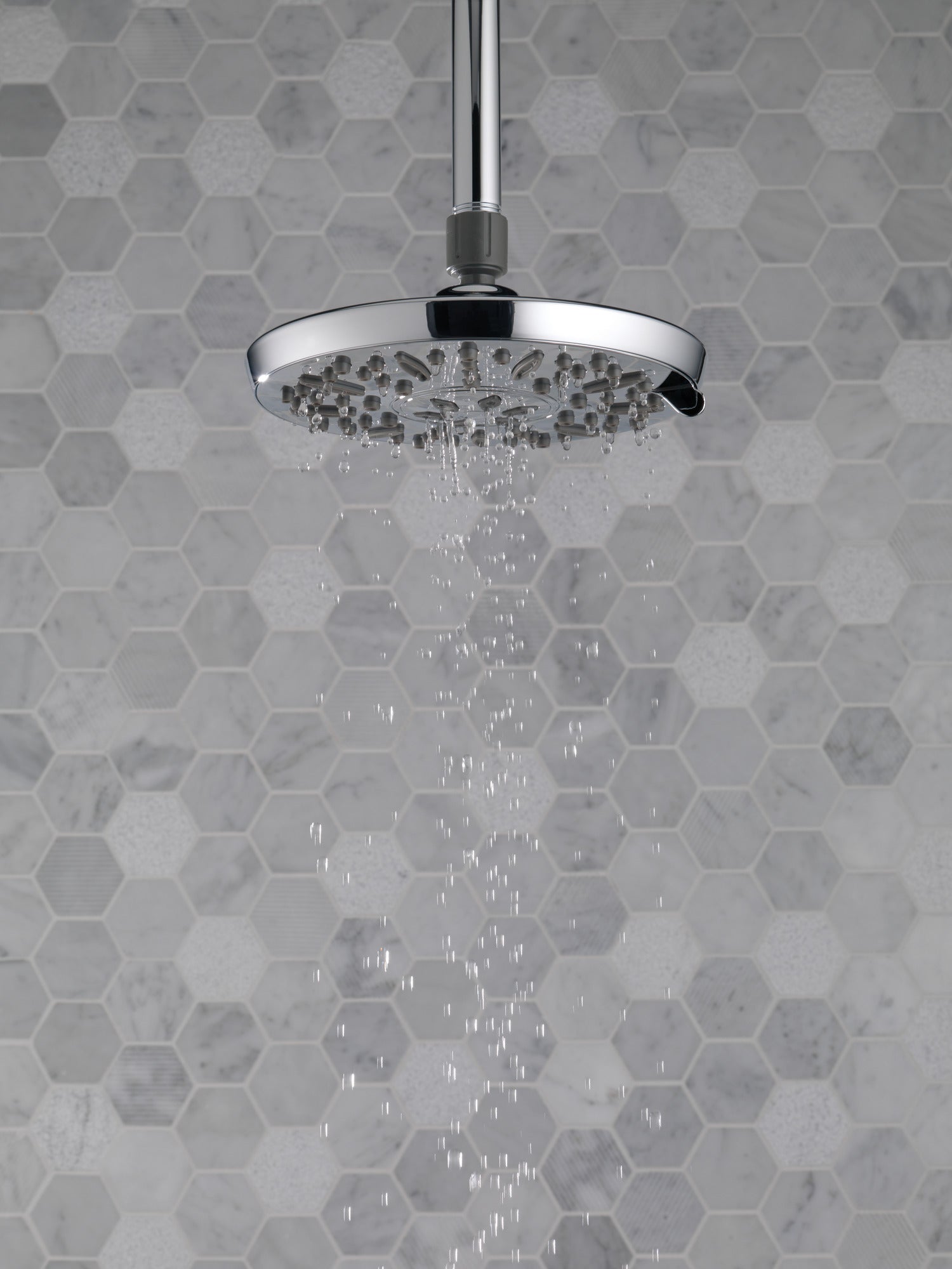 Peerless Universal Showering Components 3-Setting 7 Inch Shower Head
