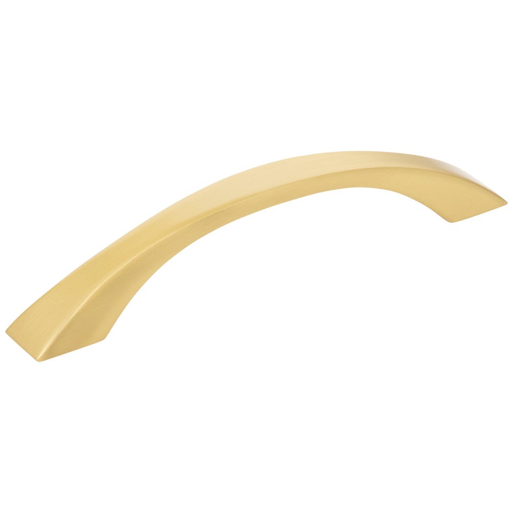 Hardware Resources 96 mm Center-to-Center Satin Nickel Flared Philip Cabinet Pull