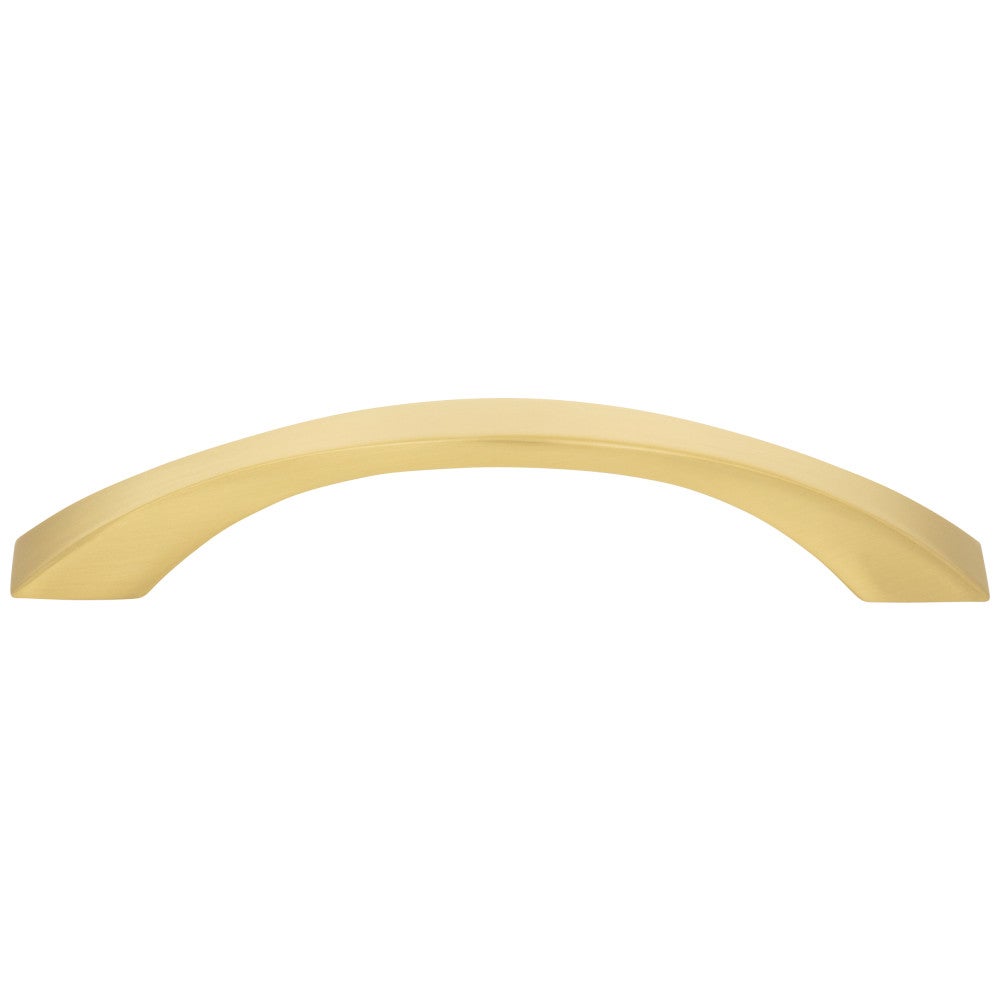Hardware Resources 96 mm Center-to-Center Satin Nickel Flared Philip Cabinet Pull
