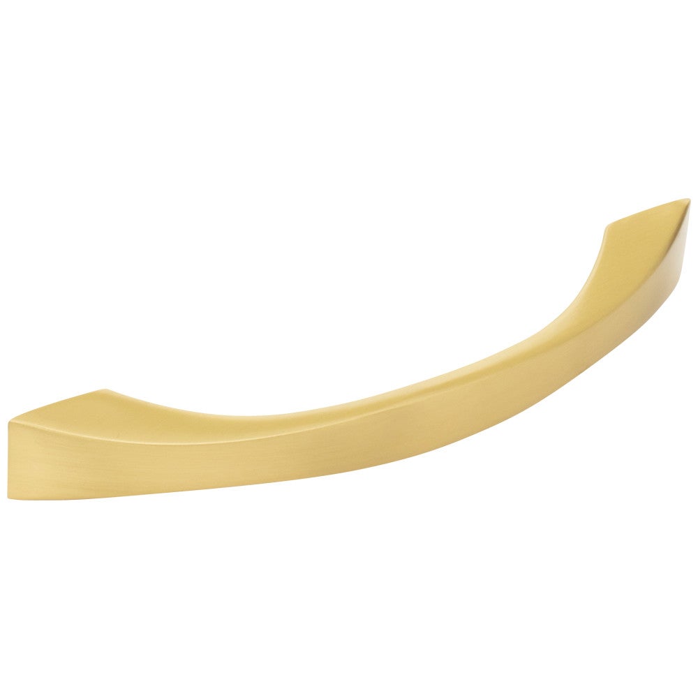Hardware Resources 96 mm Center-to-Center Satin Nickel Flared Philip Cabinet Pull
