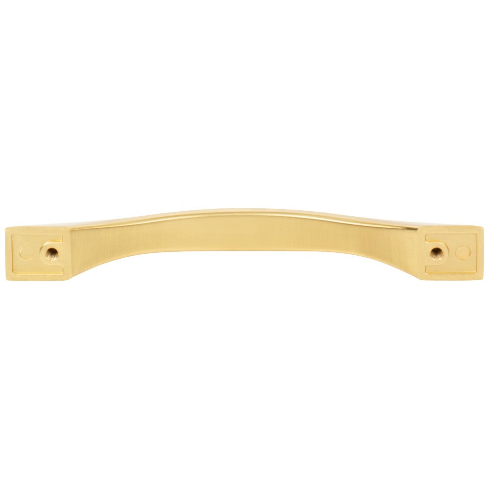 Hardware Resources 96 mm Center-to-Center Satin Nickel Flared Philip Cabinet Pull