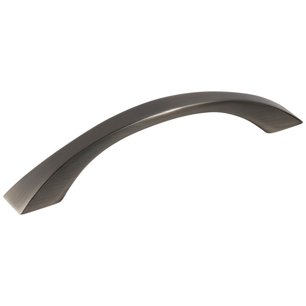 Hardware Resources 96 mm Center-to-Center Satin Nickel Flared Philip Cabinet Pull