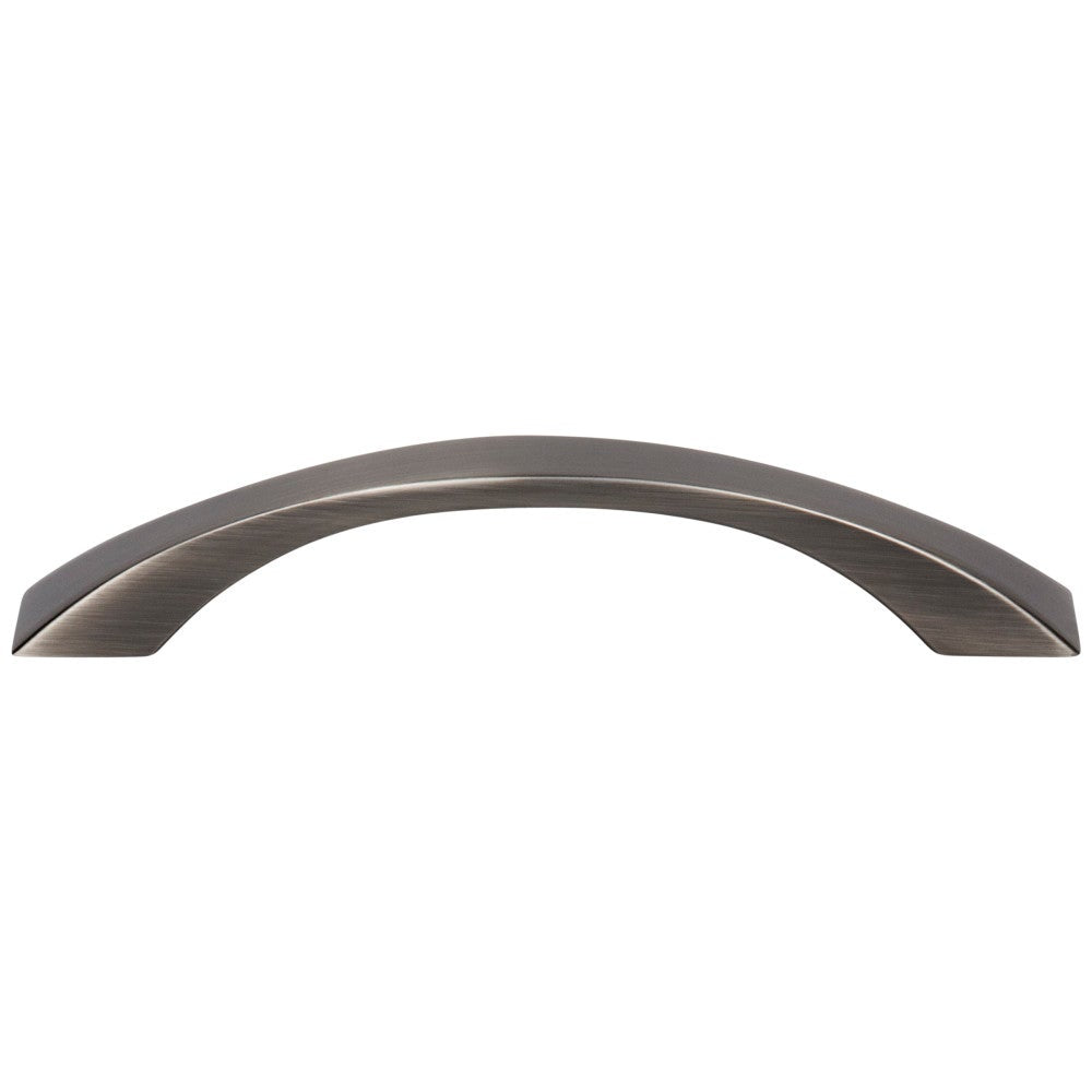Hardware Resources 96 mm Center-to-Center Satin Nickel Flared Philip Cabinet Pull