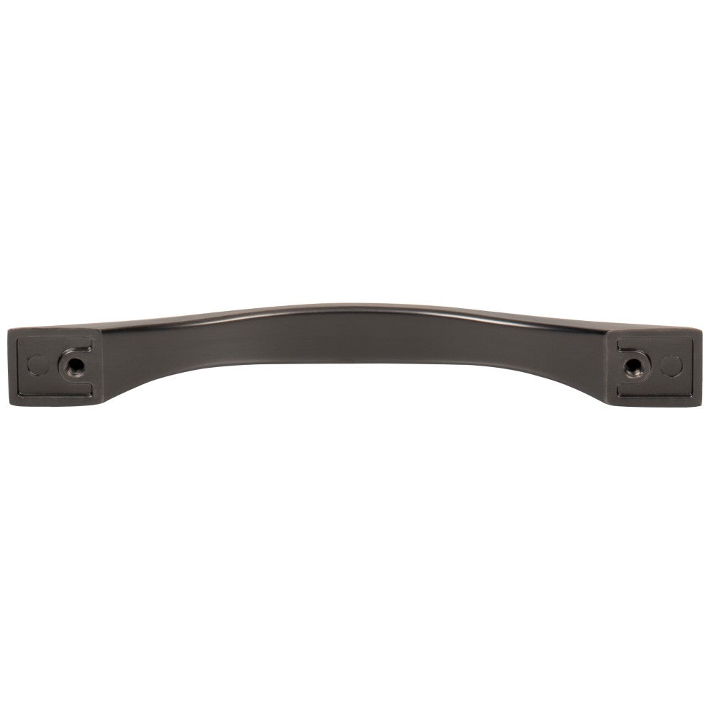 Hardware Resources 96 mm Center-to-Center Satin Nickel Flared Philip Cabinet Pull