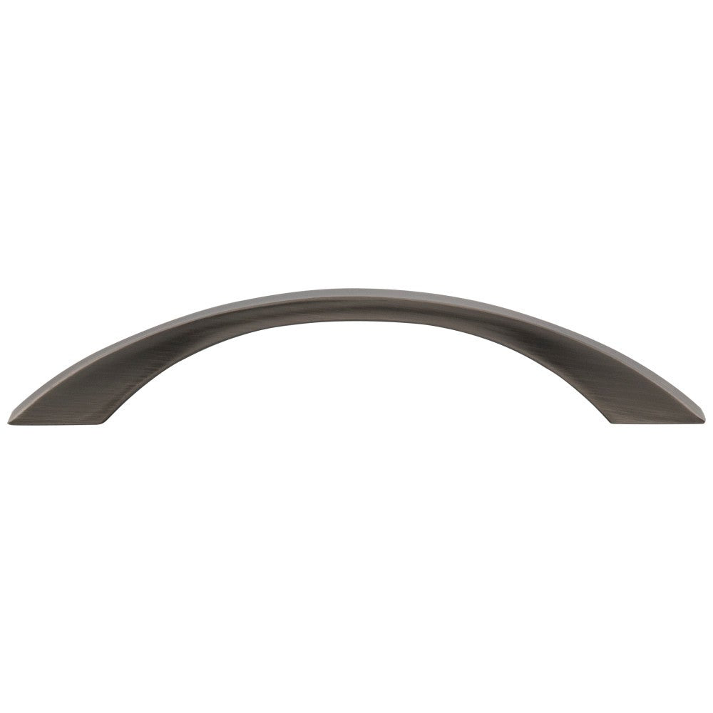 Hardware Resources 96 mm Center-to-Center Satin Nickel Flared Philip Cabinet Pull