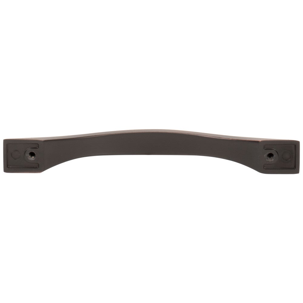 Hardware Resources 96 mm Center-to-Center Satin Nickel Flared Philip Cabinet Pull