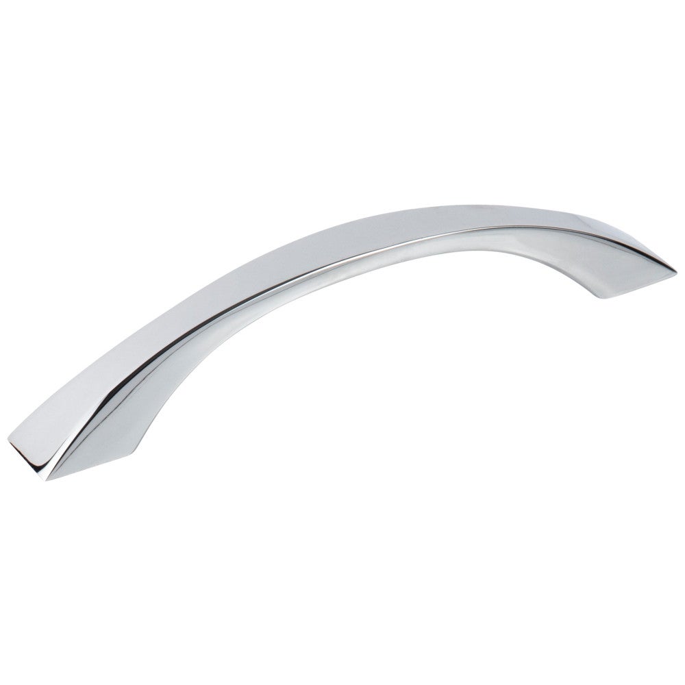 Hardware Resources 96 mm Center-to-Center Satin Nickel Flared Philip Cabinet Pull