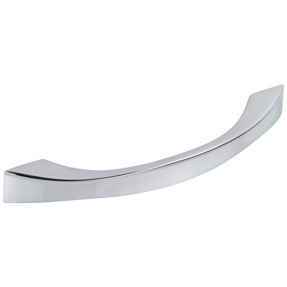 Hardware Resources 96 mm Center-to-Center Satin Nickel Flared Philip Cabinet Pull