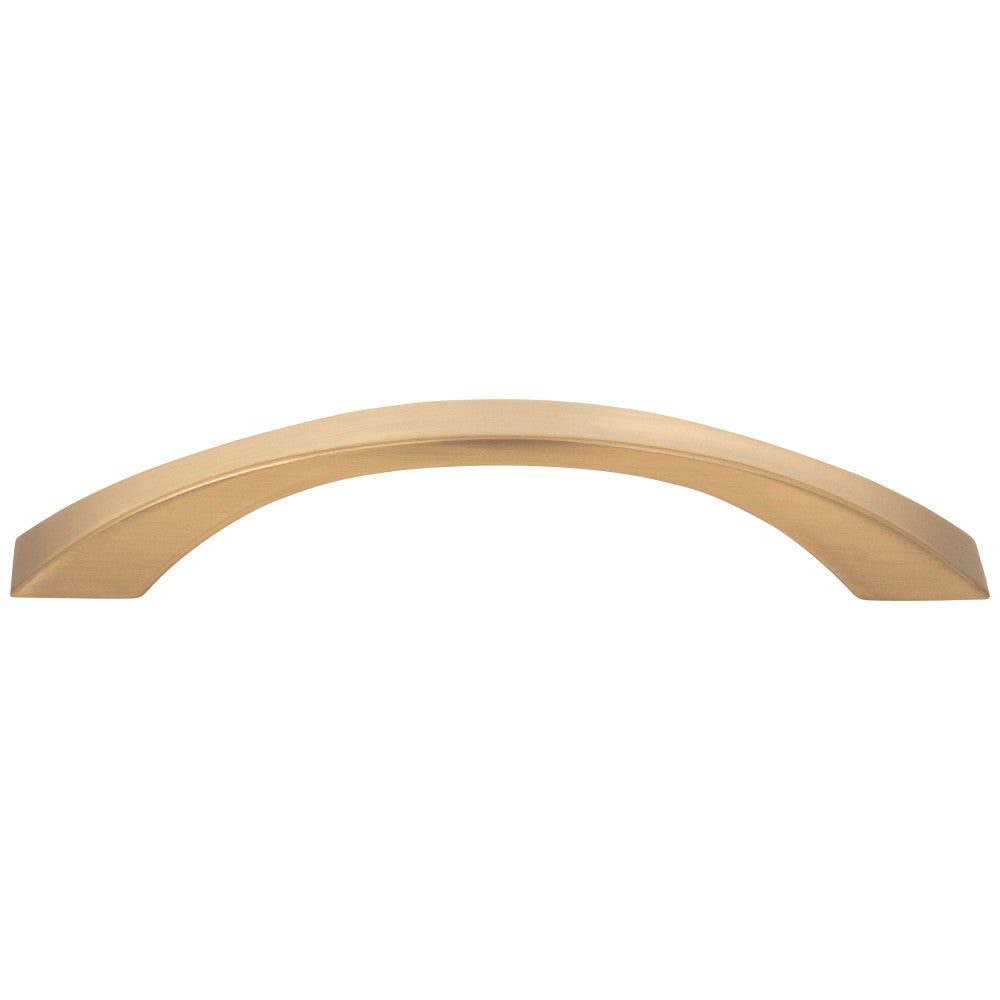 Hardware Resources 96 mm Center-to-Center Satin Nickel Flared Philip Cabinet Pull