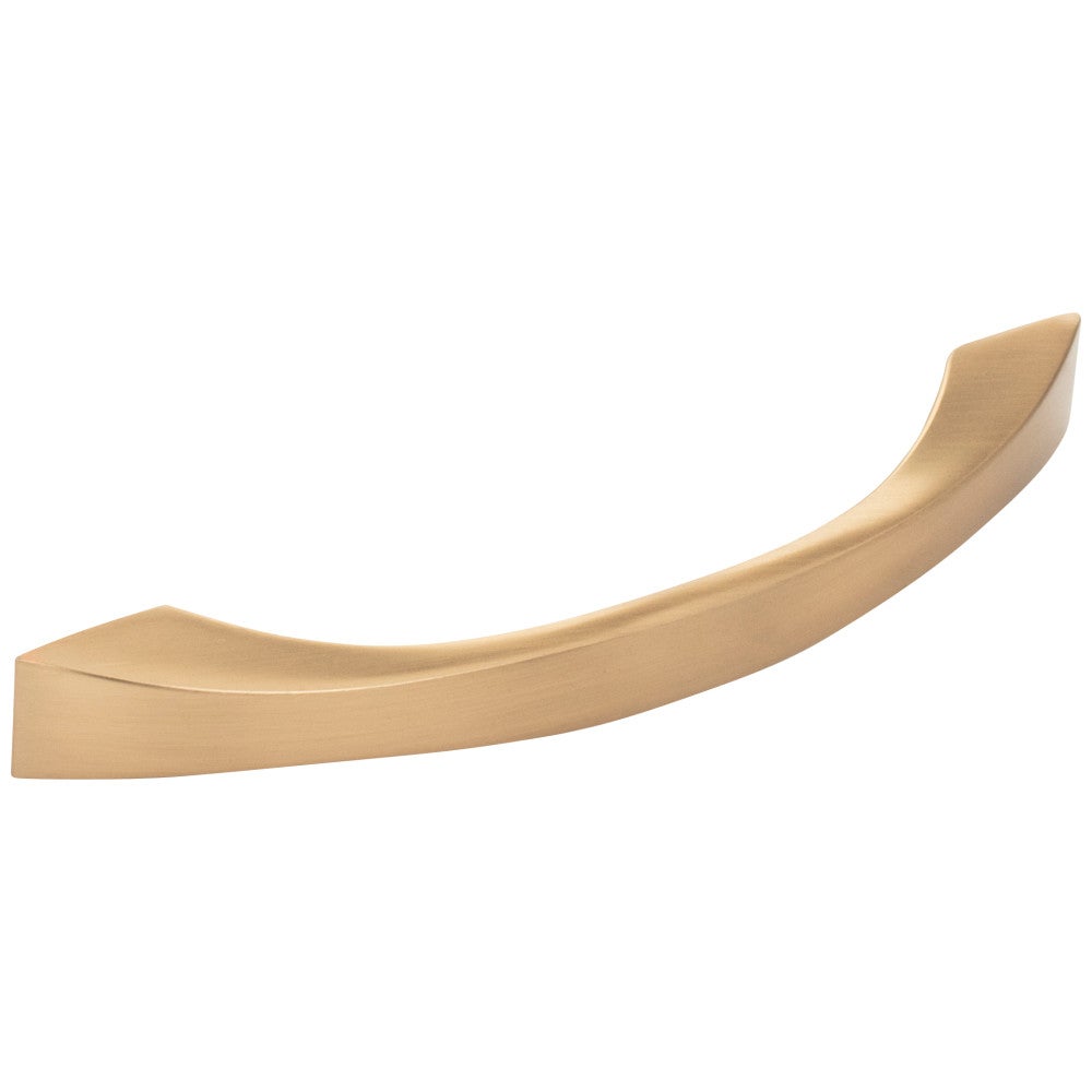 Hardware Resources 96 mm Center-to-Center Satin Nickel Flared Philip Cabinet Pull