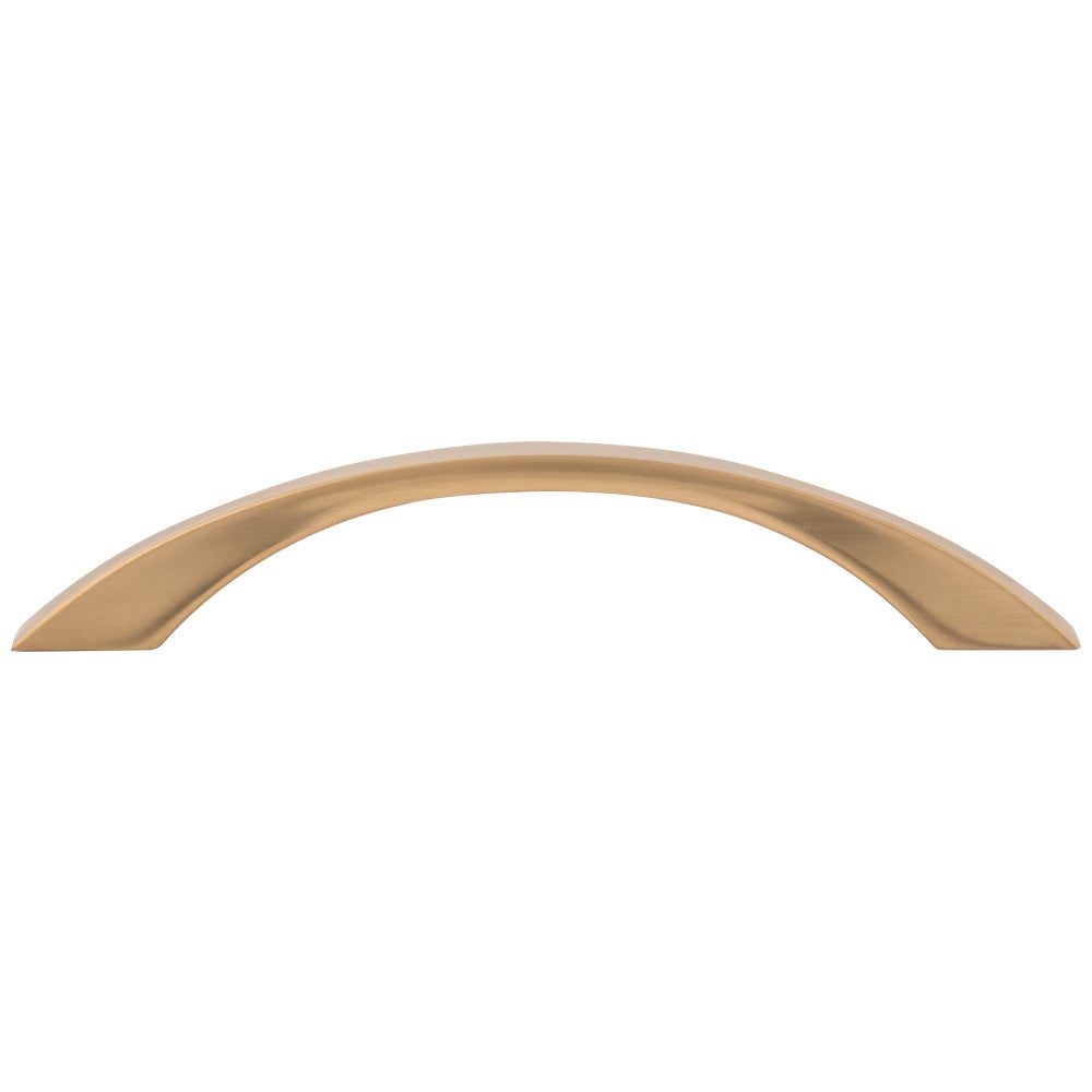 Hardware Resources 96 mm Center-to-Center Satin Nickel Flared Philip Cabinet Pull