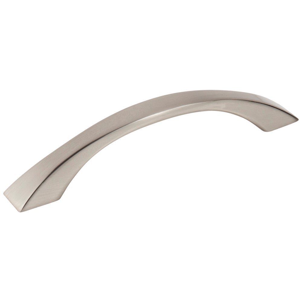 Hardware Resources 96 mm Center-to-Center Satin Nickel Flared Philip Cabinet Pull