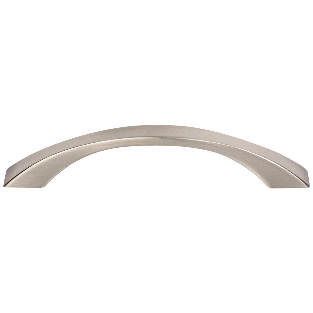 Hardware Resources 96 mm Center-to-Center Satin Nickel Flared Philip Cabinet Pull