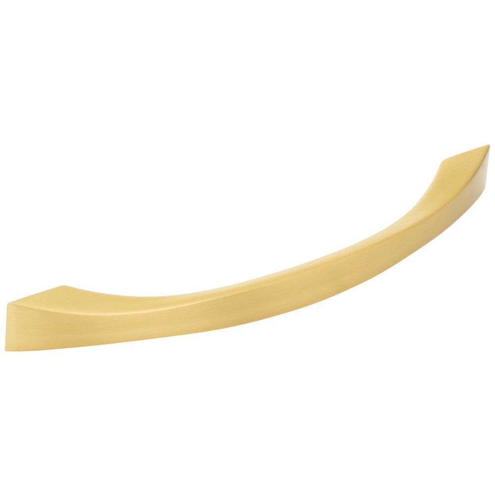 Hardware Resources 96 mm Center-to-Center Satin Nickel Flared Philip Cabinet Pull