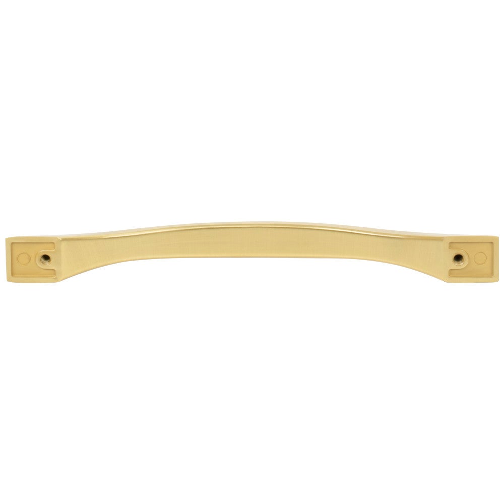 Hardware Resources 96 mm Center-to-Center Satin Nickel Flared Philip Cabinet Pull
