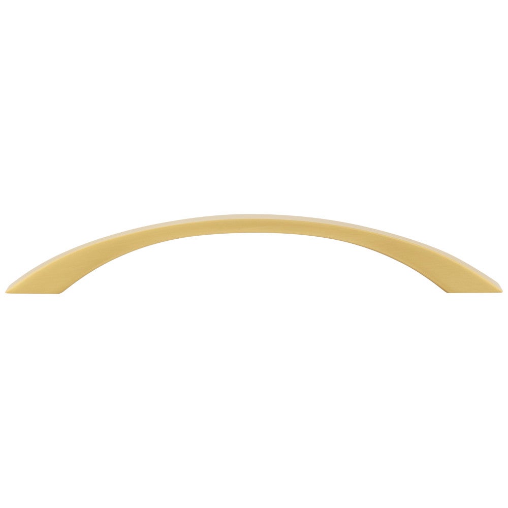 Hardware Resources 96 mm Center-to-Center Satin Nickel Flared Philip Cabinet Pull