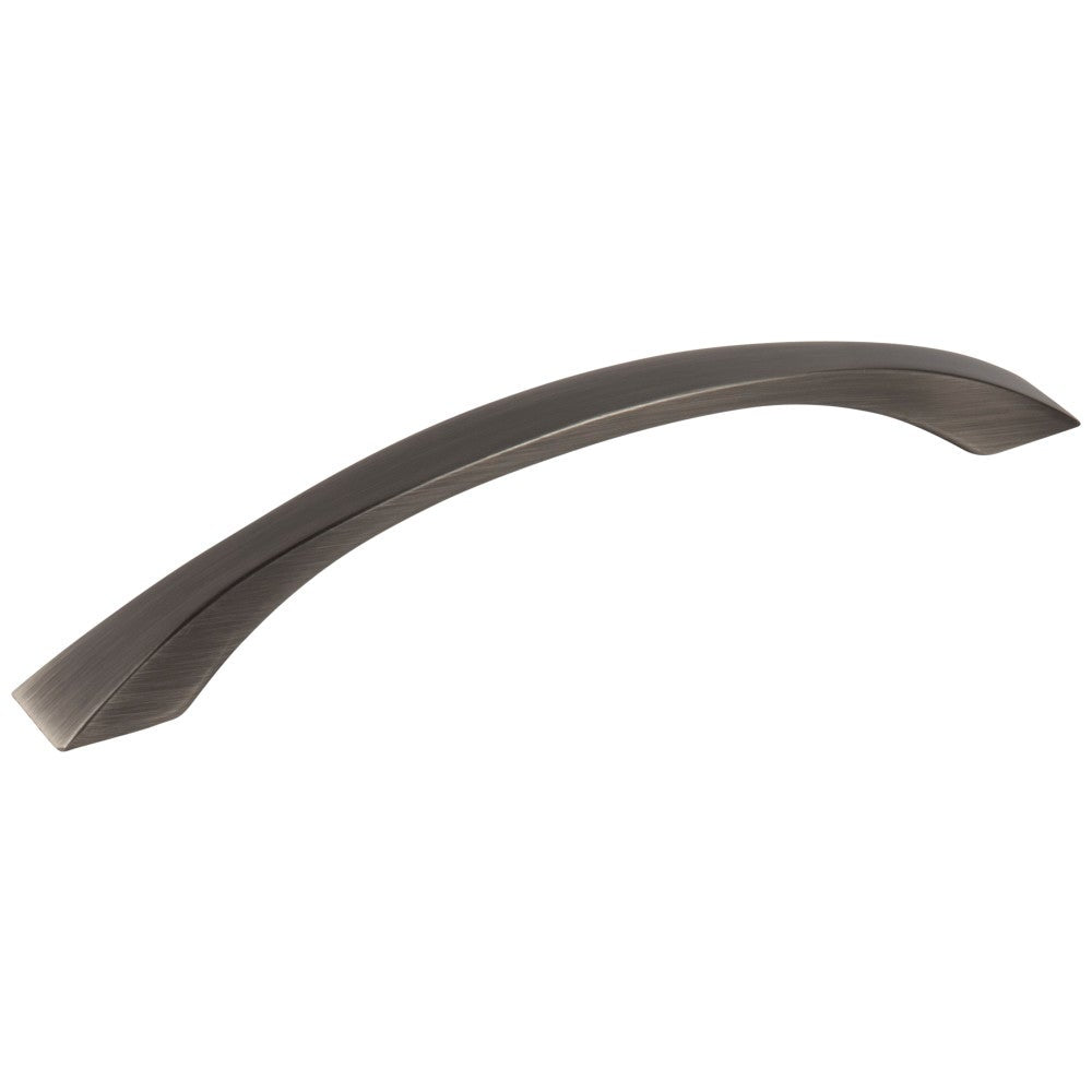 Hardware Resources 96 mm Center-to-Center Satin Nickel Flared Philip Cabinet Pull