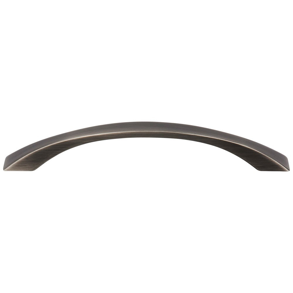 Hardware Resources 96 mm Center-to-Center Satin Nickel Flared Philip Cabinet Pull