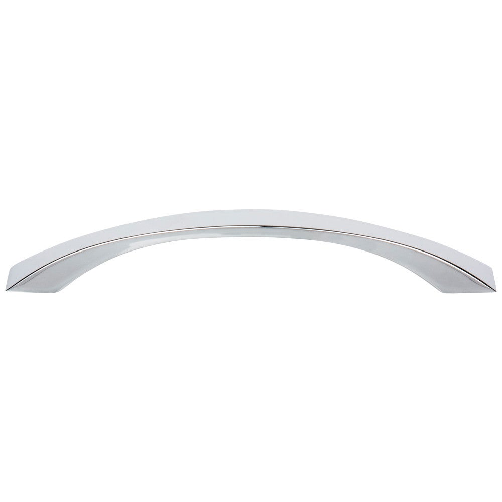 Hardware Resources 96 mm Center-to-Center Satin Nickel Flared Philip Cabinet Pull