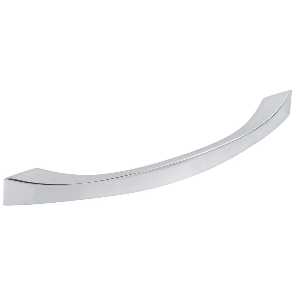 Hardware Resources 96 mm Center-to-Center Satin Nickel Flared Philip Cabinet Pull
