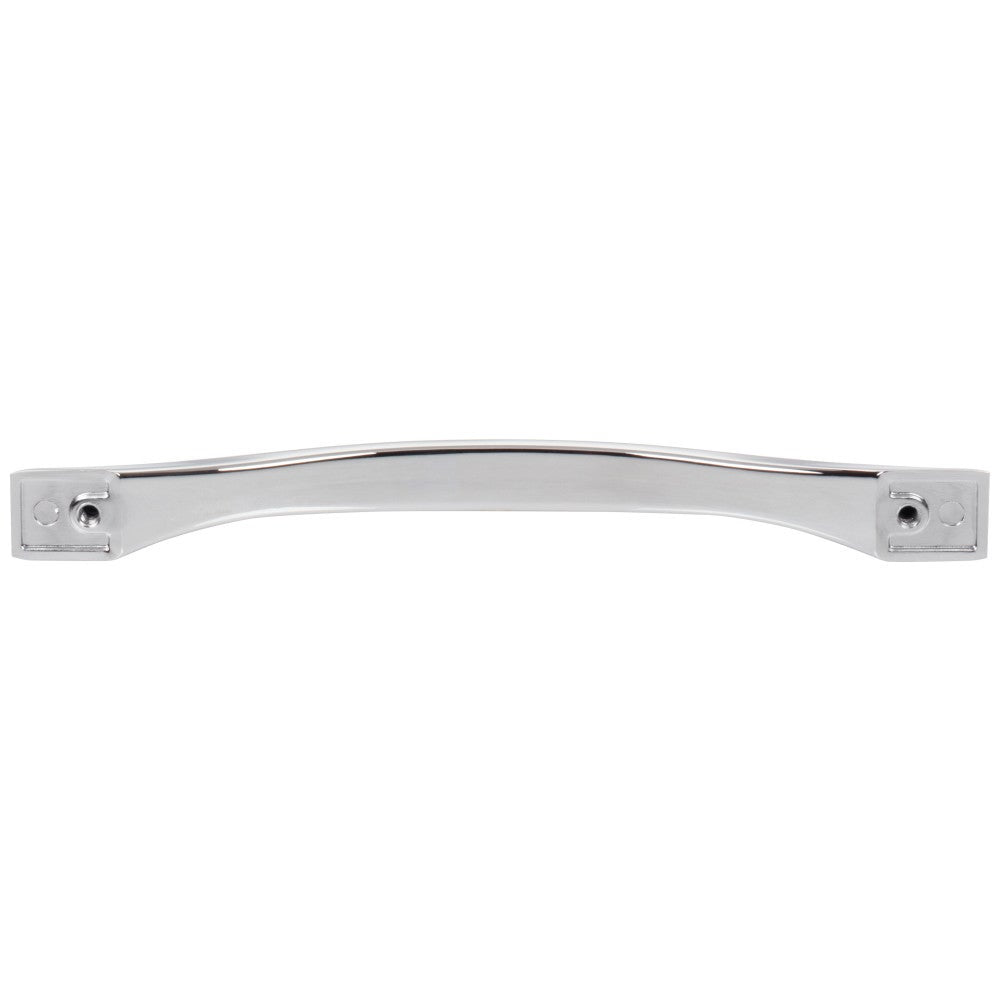 Hardware Resources 96 mm Center-to-Center Satin Nickel Flared Philip Cabinet Pull