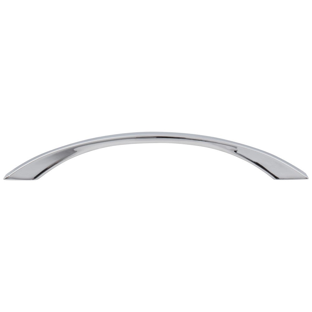 Hardware Resources 96 mm Center-to-Center Satin Nickel Flared Philip Cabinet Pull