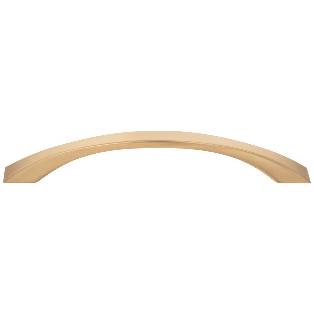 Hardware Resources 96 mm Center-to-Center Satin Nickel Flared Philip Cabinet Pull