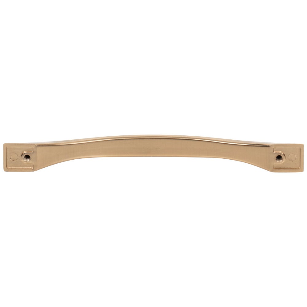 Hardware Resources 96 mm Center-to-Center Satin Nickel Flared Philip Cabinet Pull