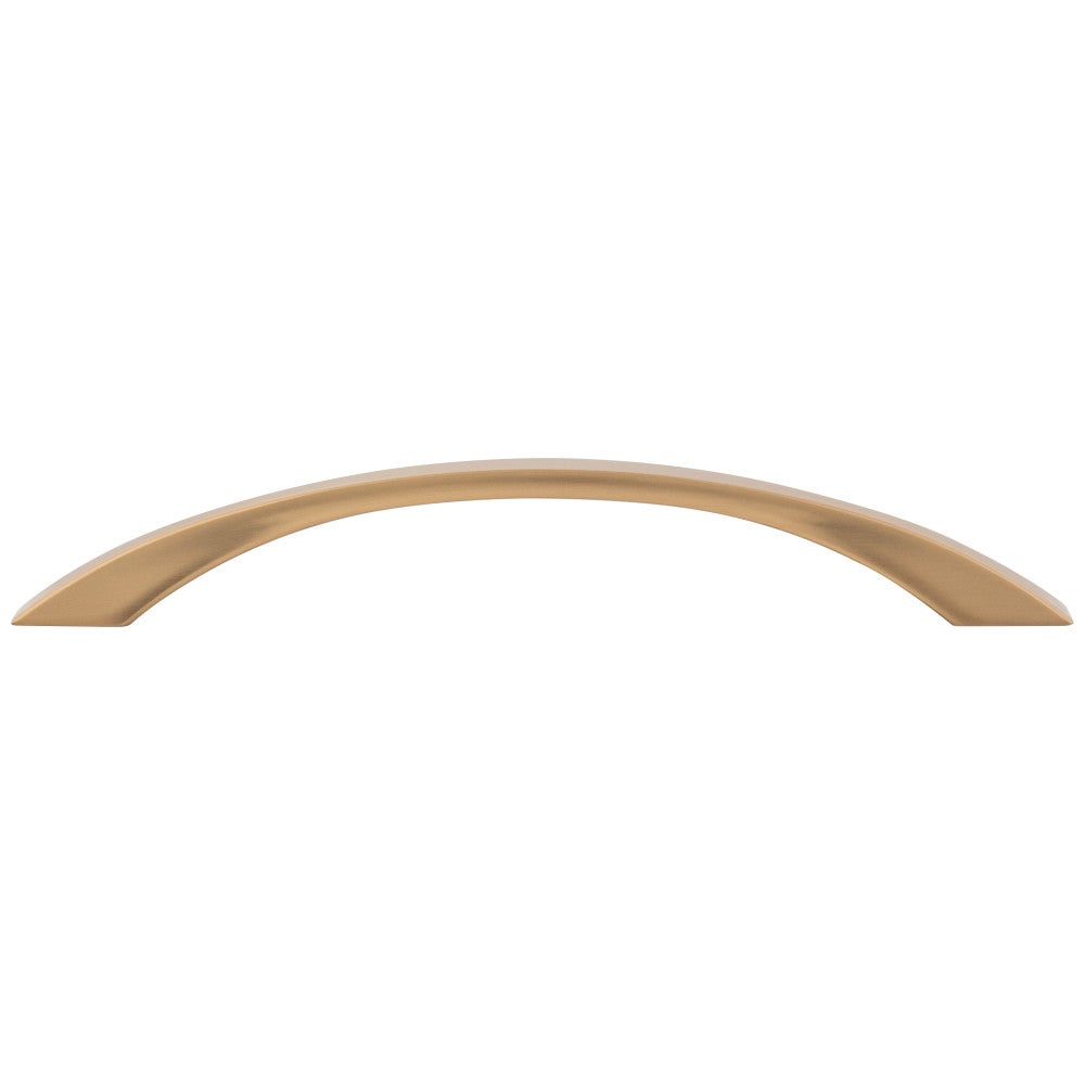 Hardware Resources 96 mm Center-to-Center Satin Nickel Flared Philip Cabinet Pull