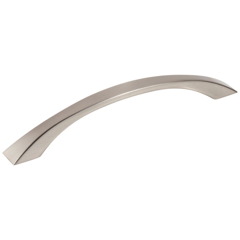 Hardware Resources 96 mm Center-to-Center Satin Nickel Flared Philip Cabinet Pull