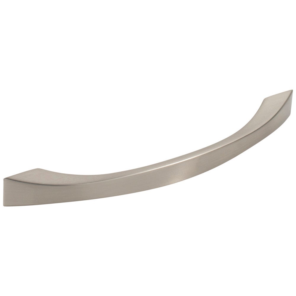 Hardware Resources 96 mm Center-to-Center Satin Nickel Flared Philip Cabinet Pull