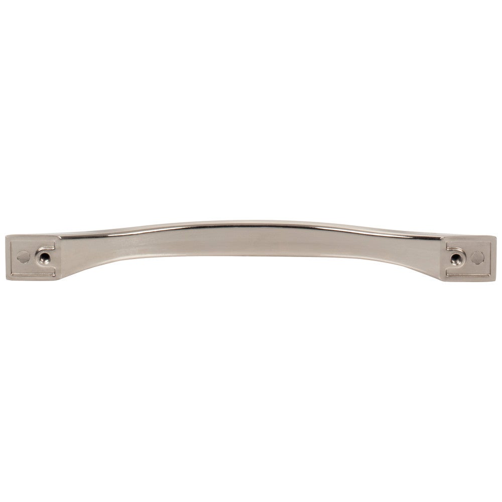 Hardware Resources 96 mm Center-to-Center Satin Nickel Flared Philip Cabinet Pull