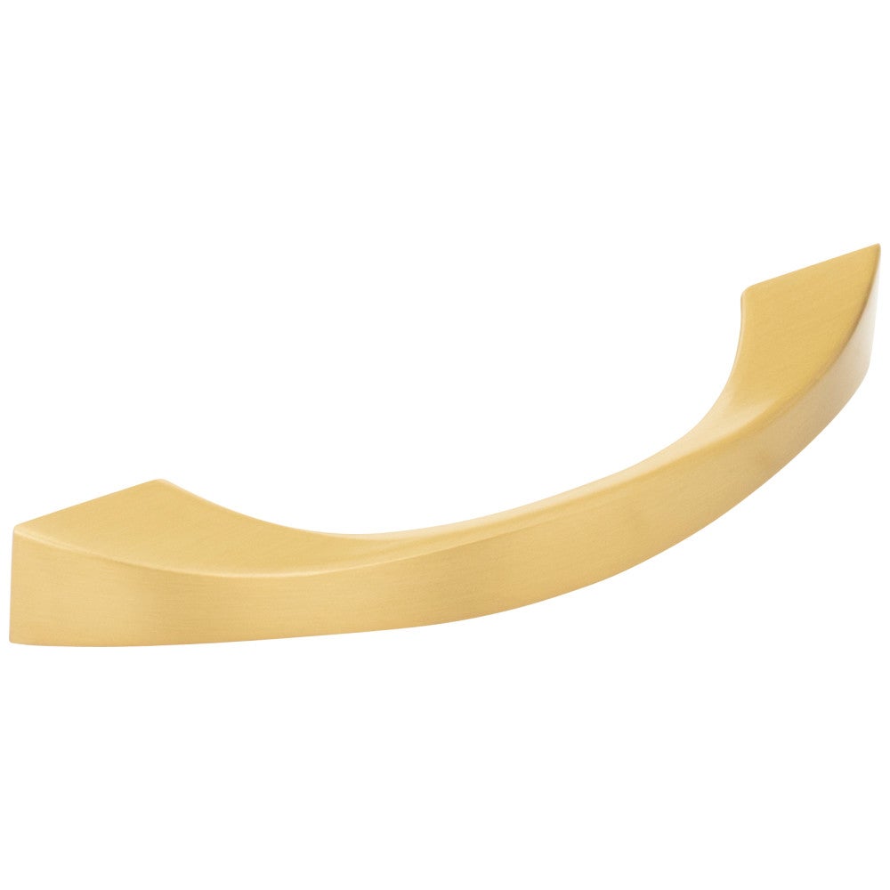 Hardware Resources 96 mm Center-to-Center Satin Nickel Flared Philip Cabinet Pull