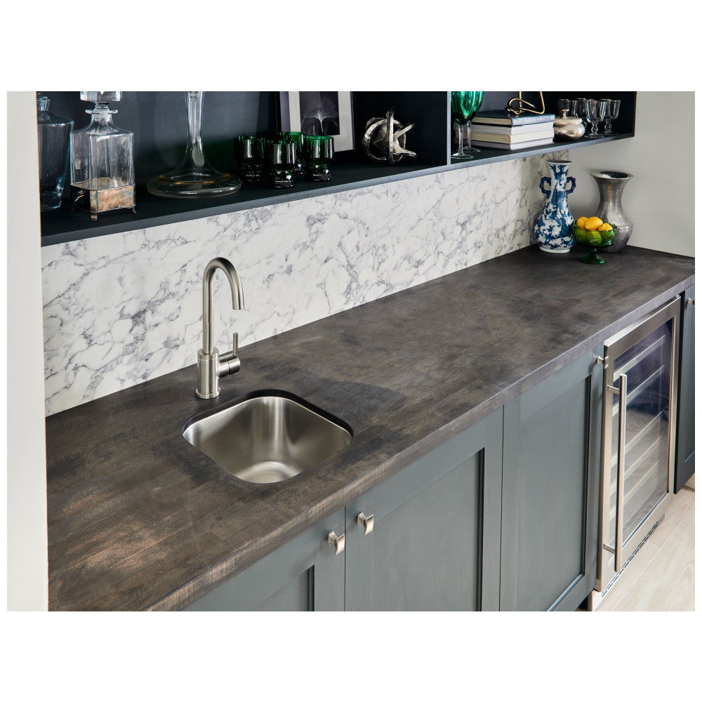 Hardware Resources 96 mm Center-to-Center Satin Nickel Flared Philip Cabinet Pull