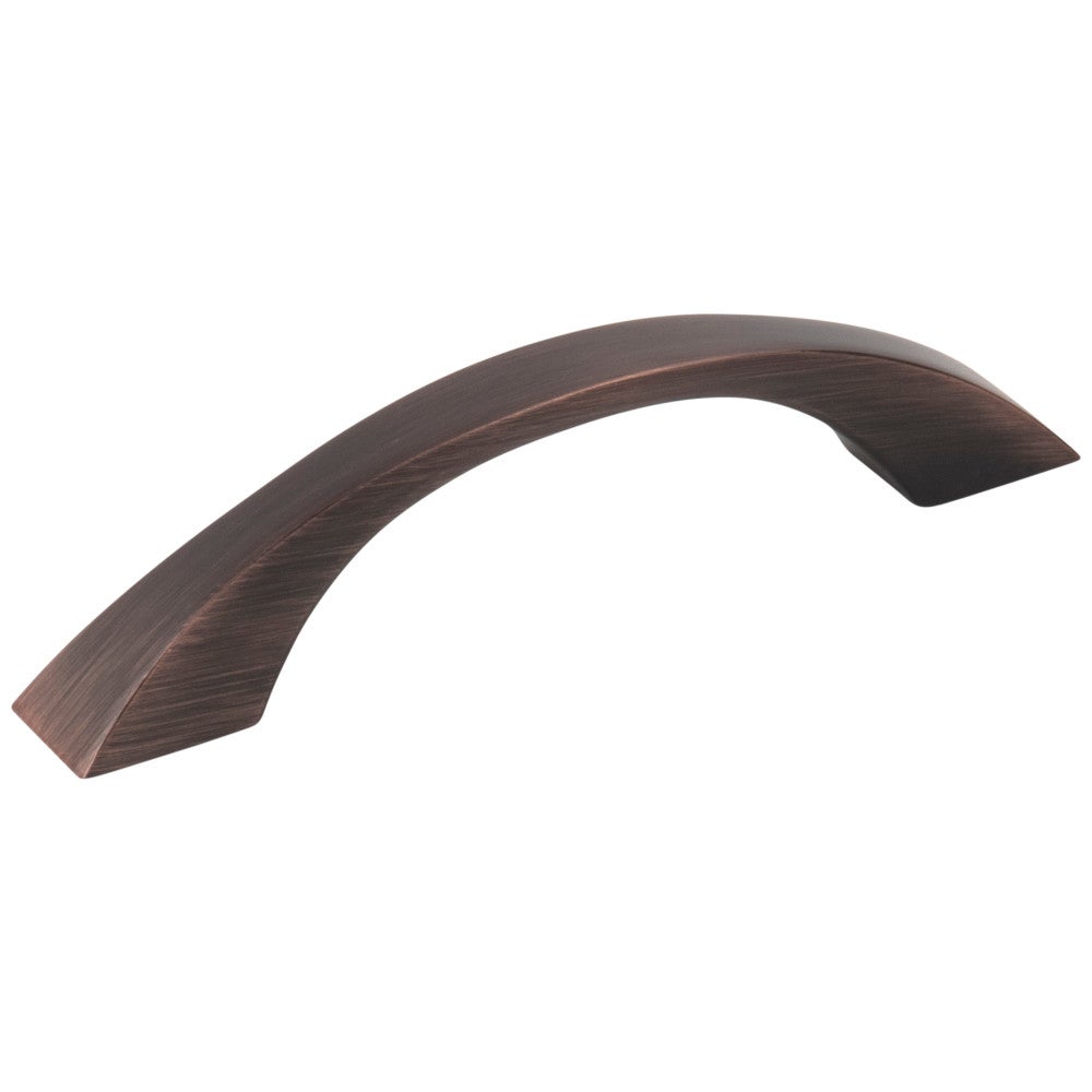 Hardware Resources 96 mm Center-to-Center Satin Nickel Flared Philip Cabinet Pull