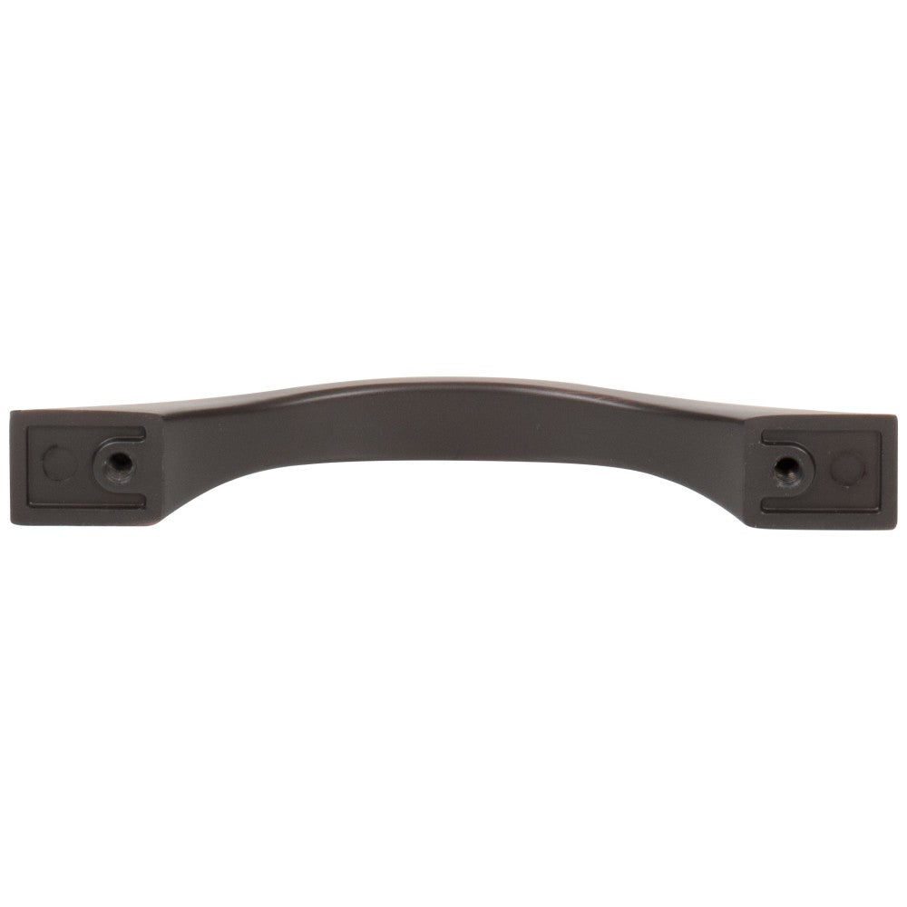 Hardware Resources 96 mm Center-to-Center Satin Nickel Flared Philip Cabinet Pull