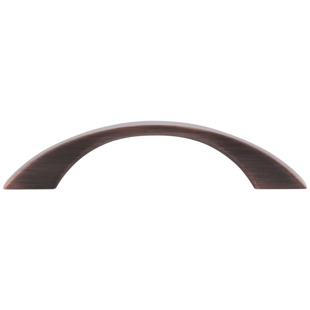 Hardware Resources 96 mm Center-to-Center Satin Nickel Flared Philip Cabinet Pull