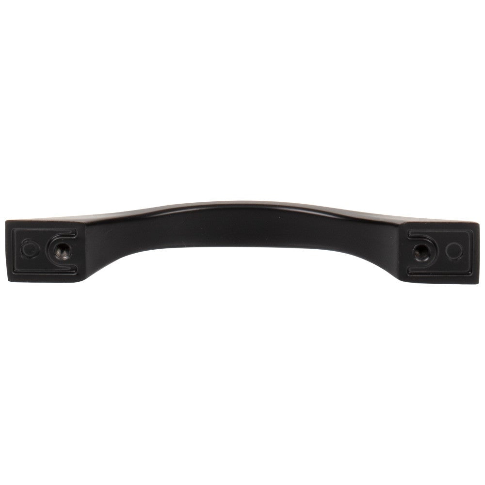 Hardware Resources 96 mm Center-to-Center Satin Nickel Flared Philip Cabinet Pull