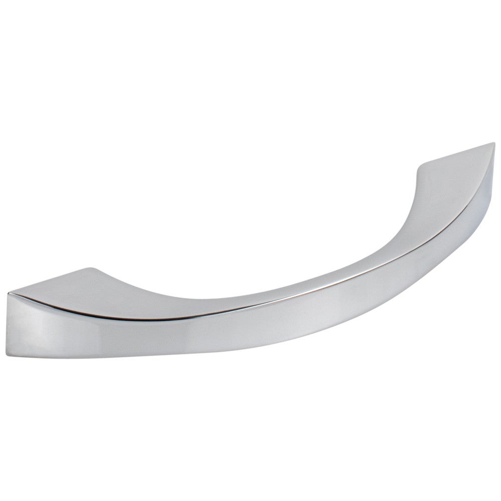 Hardware Resources 96 mm Center-to-Center Satin Nickel Flared Philip Cabinet Pull