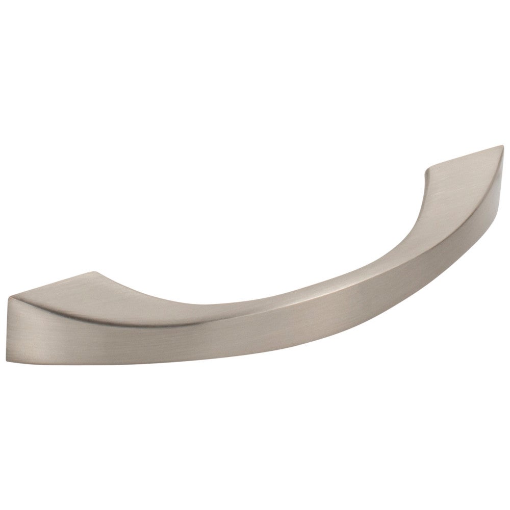 Hardware Resources 96 mm Center-to-Center Satin Nickel Flared Philip Cabinet Pull