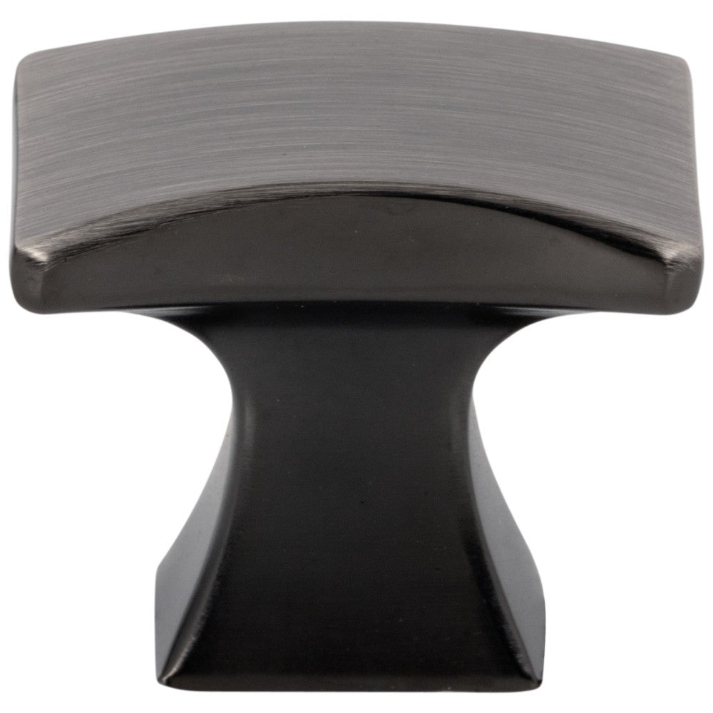 Hardware Resources 1-1/4" Overall Length Satin Nickel Flared Philip Cabinet Knob